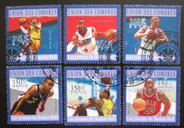 Poštové známky Komory 2010 Basketbalisti Mi# 2865-70 Kat 10.20€