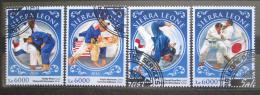 Poštové známky Sierra Leone 2016 Judo Mi# 7638-41 Kat 11€