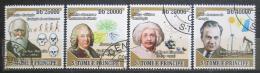 Poštové známky Svätý Tomáš 2009 Slavní vìdci I Mi# 4035-38