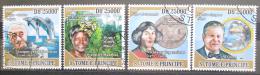 Poštové známky Svätý Tomáš 2009 Slavní vìdci II Mi# 4039-42