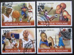 Poštové známky Togo 2010 Basketbal Mi# 3604-07 Kat 12€