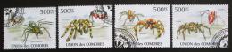 Poštové známky Komory 2009 Pavúky Mi# 2677-80