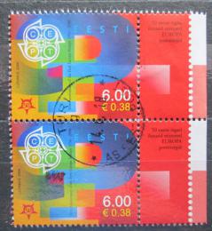 Poštové známky Estónsko 2006 Európa CEPT, 50. výroèie, pár Mi# 537 - zväèši� obrázok