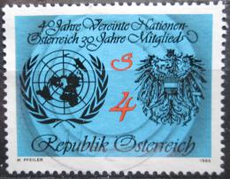 Potovn znmka Rakousko 1985 OSN, 40. vro Mi# 1817