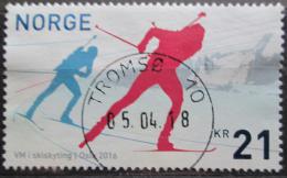 Poštová známka Nórsko 2016 MS v biatlonu Mi# 1904 Kat 5€