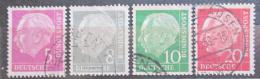 Poštové známky Nemecko 1954 Prezident Heuss Mi# 179,182-83,185 xY Kat 153€