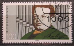 Poštová známka Nemecko 1991 Max Reger, skladatel Mi# 1529