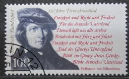 Poštová známka Nemecko 1991 August von Fallersleben, básník Mi# 1555