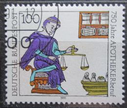 Poštová známka Nemecko 1991 Lékárník Mi# 1490