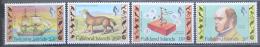 Poštové známky Falklandské ostrovy 1982 Charles Darwin Mi# 350-53