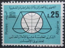 Poštová známka Alžírsko 1963 Lidská práva Mi# 413