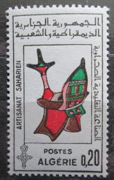 Poštová známka Alžírsko 1965 Umenie Sahary Mi# 435