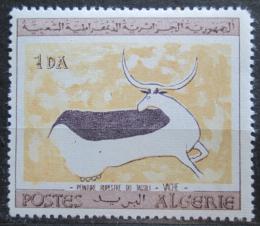 Poštová známka Alžírsko 1967 Skalní malba Mi# 467