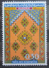 Poštová známka Alžírsko 1968 Koberec z Nemencha Mi# 496
