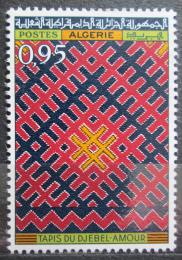 Poštová známka Alžírsko 1968 Koberec z Djebel-Amour Mi# 498