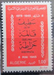 Poštová známka Alžírsko 1975 Povstání z r. 1945, 30. výroèie Mi# 667