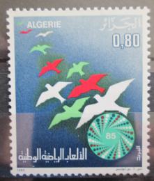 Poštová známka Alžírsko 1985 Národní športové hry Mi# 877