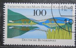 Poštová známka Nemecko 1992 Main-dunajský kanál Mi# 1630