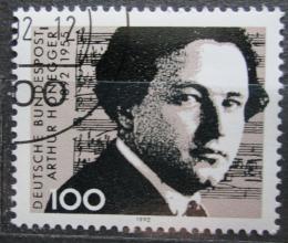 Poštová známka Nemecko 1992 Arthur Honeger, skladatel Mi# 1596
