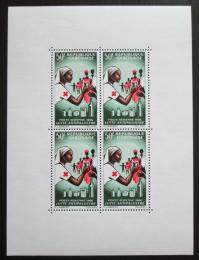 Poštové známky Gabon 1966 Èervený kríž Mi# Block 4