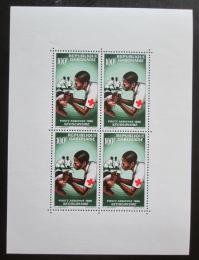 Poštové známky Gabon 1966 Èervený kríž Mi# Block 5 Kat 14€