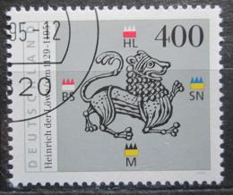 Poštová známka Nemecko 1995 Znak bavorského knížete Mi# 1805