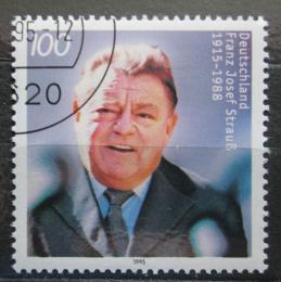 Poštová známka Nemecko 1995 Franz Josef Strauss, politik Mi# 1818