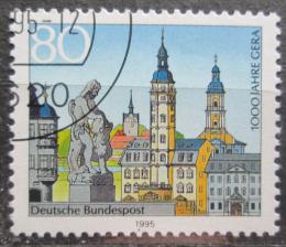 Poštová známka Nemecko 1995 Provincie Gera milénium Mi# 1772