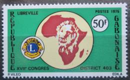 Poštová známka Gabon 1975 Kongres Lions Intl. Mi# 560