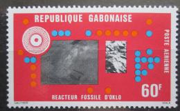 Potov znmka Gabon 1976 Reaktor Oklo Mi# 613 - zvi obrzok