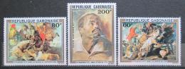 Poštové známky Gabon 1977 Umenie, Rubens Mi# 643-45