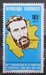 Poštová známka Gabon 1980 Pierre Savorgnan de Brazza Mi# 730