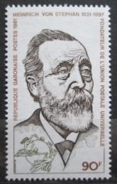 Poštová známka Gabon 1981 Heinrich von Stephan Mi# 760