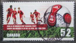 Poštová známka Kanada 2007 MS juniorù ve futbale Mi# 2409