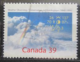 Poštová známka Kanada 1990 Meteorologie Mi# 1195