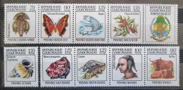 Poštové známky Gabon 1983 Rùzné motivy Mi# 850-58 Kat 14€