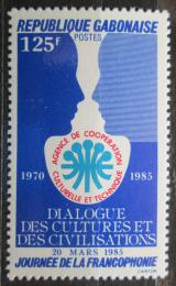 Poštová známka Gabon 1985 Spolupráce frankofonních zemí Mi# 929