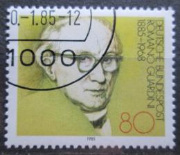 Poštová známka Nemecko 1985 Romano Guardini, teolog Mi# 1237