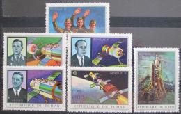 Poštové známky Èad 1972 Sojuz 11 Mi# 450-55 Kat 11€