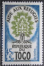Poštová známka Togo 1960 Rok uprchlíkù Mi# 284