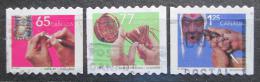 Poštové známky Kanada 2002 Rukodìlné umenie Mi# 2023-25