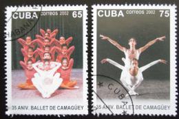 Potov znmky Kuba 2002 Balet Mii# 4478-79 Kat 4 - zvi obrzok