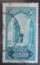 Poštová známka Francúzské Maroko 1927 Mestská brána Chella Mi# 60