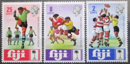Poštové známky Fidži 1973 Rugby Mi# 303-05