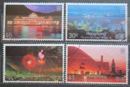 Poštové známky Hongkong 1983 Hongkong v noci Mi# 415-18 Kat 15€