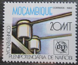 Poštová známka Mozambik 1982 Dohoda ITU Mi# 883