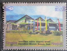 Poštová známka Nepál 2013 Múzeum hor, Kaski Mi# 1115