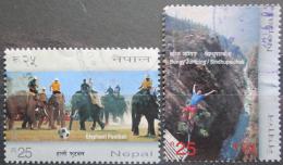 Poštové známky Nepál 2012 Trávení volného èasu Mi# 1066-67