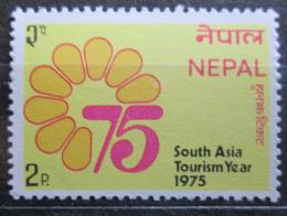 Poštová známka Nepál 1975 Rok turismu v Južná Asii Mi# 317