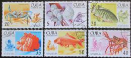 Potov znmky Kuba 1994 Vodn fauna Mi# 3749-54